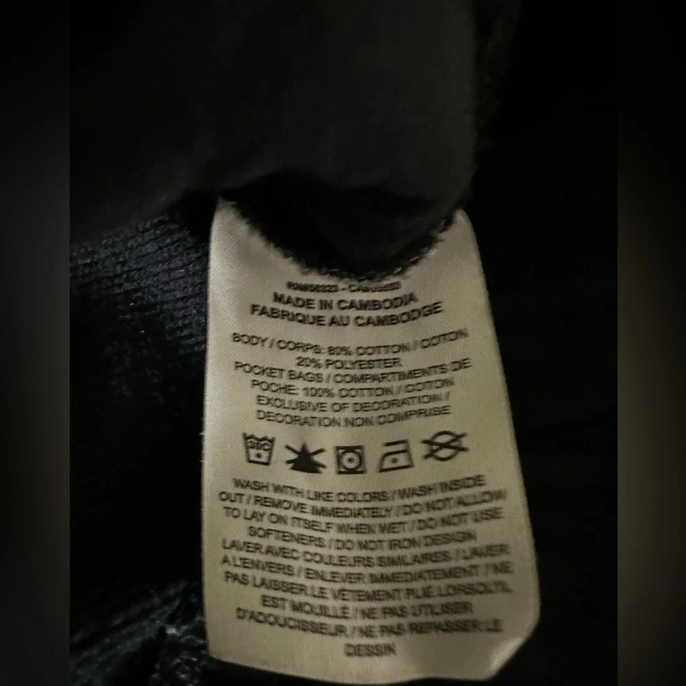 NIKE Air Women's 3X Hooded Sweatshirt Full Zip Black Fleece Hoodie DM1771-010 - Picture 9 of 10